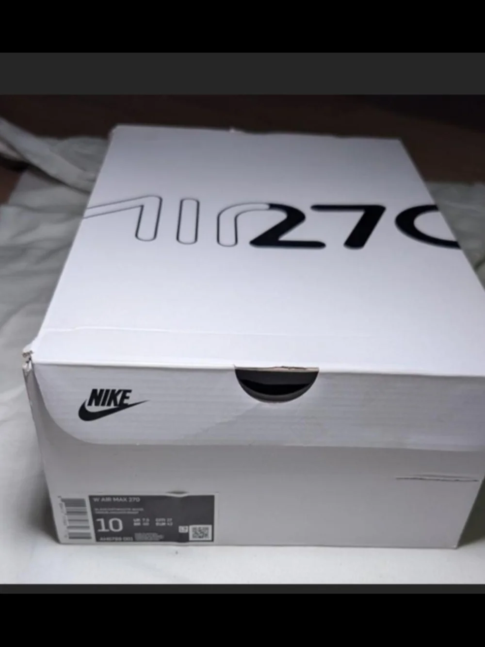 Nike Air Max 270 Men's Sneakers - Black/White